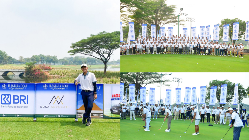Participated in the 14th IKASTARA Golf Tournament